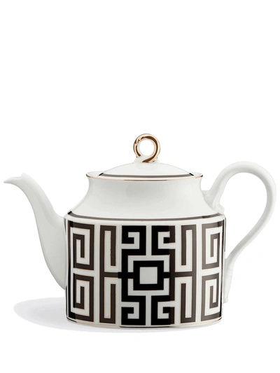 Richard Ginori Labirinto Teapot (900ml) In Black