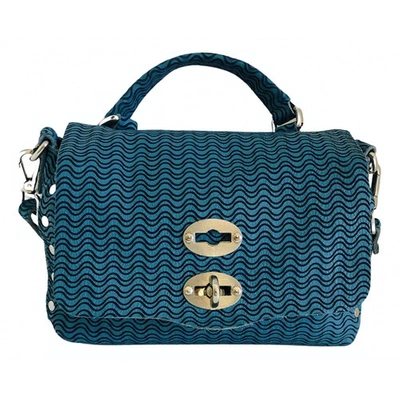 Pre-owned Zanellato Blue Leather Handbag