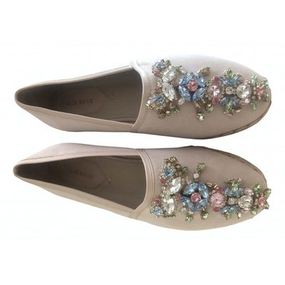 Pre-owned Elie Saab Ballet Flats In Pink