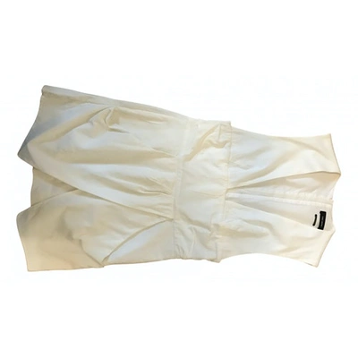 Pre-owned Isabel Marant Linen Dress In White