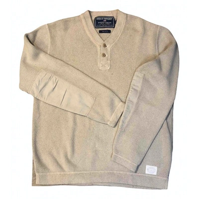 Pre-owned Polo Ralph Lauren Wool Pull In Camel