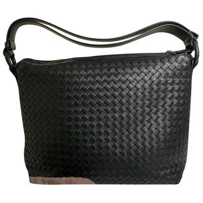 Pre-owned Bottega Veneta Black Leather Handbag
