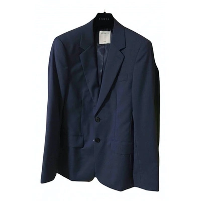 Pre-owned Sandro Wool Suit In Other