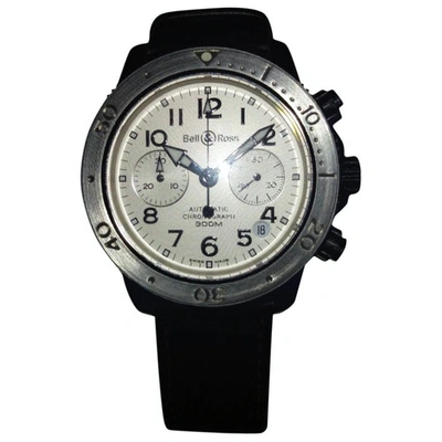 Pre-owned Bell & Ross Watch In White