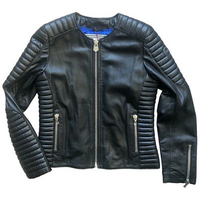Pre-owned Colmar Black Leather Leather Jacket