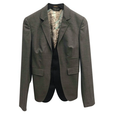 Pre-owned Paul Smith Wool Jacket In Grey
