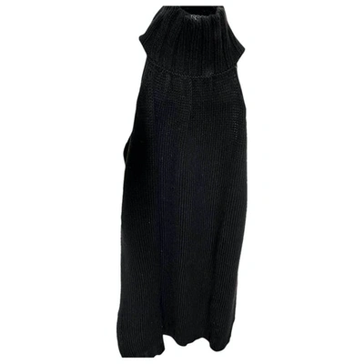 Pre-owned Missoni Cashmere Mid-length Dress In Black