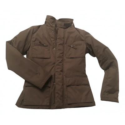 Pre-owned Aspesi Brown Polyester Jacket