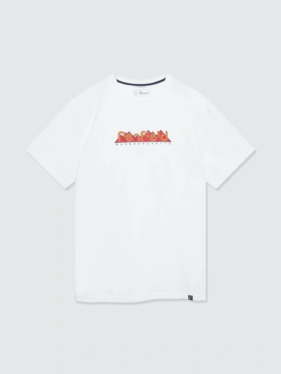 Penfield Mens Peak T Shirt In White