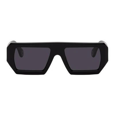 Etudes Studio Etudes Black Rectangular Sunglasses