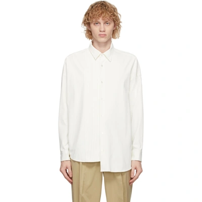 N.hoolywood White Asymmetric Shirt