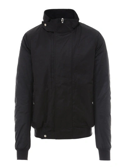 Drkshdw Tech Fabric Padded Jacket In Black