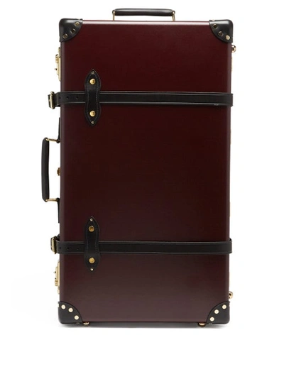Globe-trotter Centenary 30" Suitcase In Burgundy