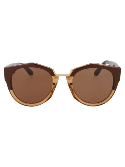Marni Me605s Sunglasses In 210 Brown