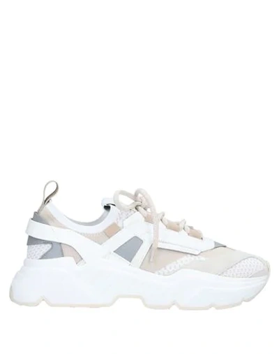 Dolce & Gabbana Sneakers In Ivory