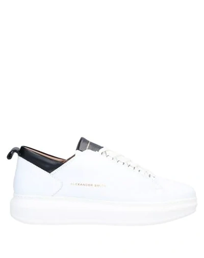 Alexander Smith Sneakers Con Logo In White