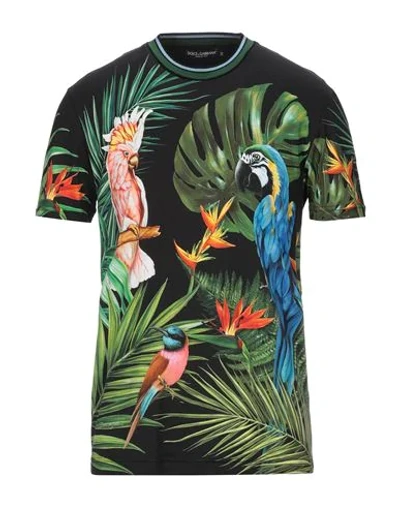 Dolce & Gabbana T-shirts In Black