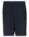 Napapijri Man Shorts & Bermuda Shorts Midnight Blue Size 38 Cotton