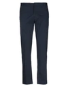 Grey Daniele Alessandrini Casual Pants In Dark Blue