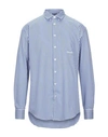 Frankie Morello Shirts In Blue