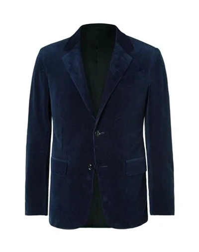 Ermenegildo Zegna Suit Jackets In Dark Blue