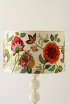 Anthropologie Embroidered Jessamine Lamp Shade By  In Assorted Size M