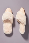 Ariana Bohling Nill Faux Fur Slippers In Pink