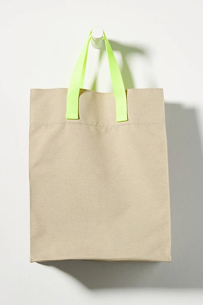 Andi Origami Tote Bag In Grey