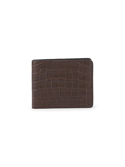 Hugo Boss Exotic Leather Bi-fold Wallet