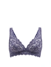 Hanro Womens 1626 Nightshade Moments Soft-cup Stretch-lace Triangle Bra 34c