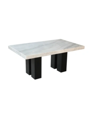 Furniture Camila 70" Rectangle Marble Dining Table
