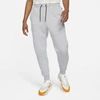 Nike Sportswear Tech Fleece Men's Joggers In Wolf Grey,turf Orange