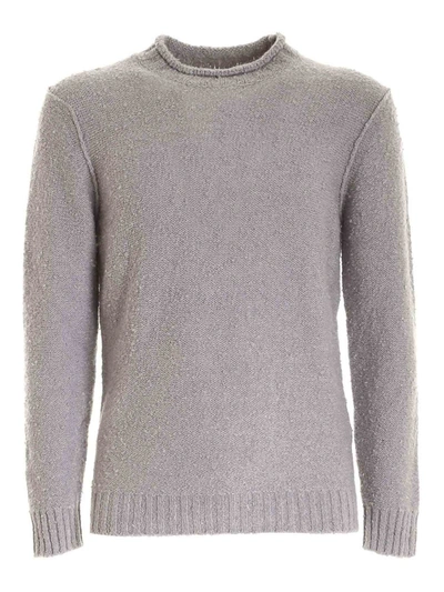 Kangra Cashmere Merino Wool Pullover In Grey