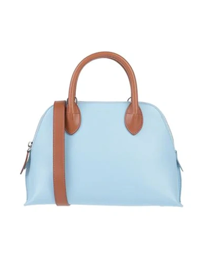 Lanvin Handbags In Sky Blue