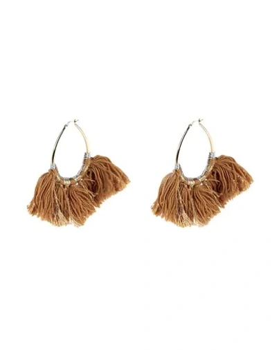 Missoni Earrings In Camel