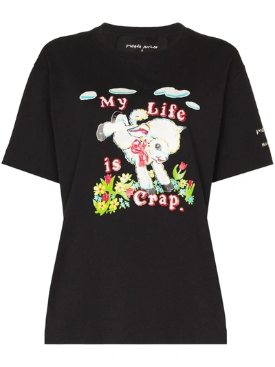 The Marc Jacobs Black X Magda Archer Printed T-shirt