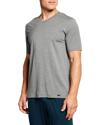 Hanro Superior Mercerised Stretch-cotton T-shirt In Gray