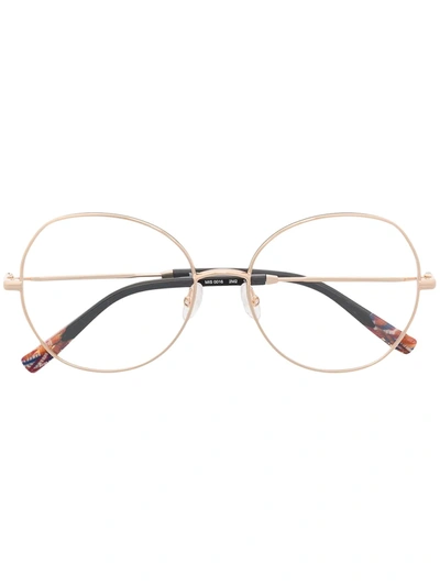 Missoni Eyewear Oversized Round Frame Glasses