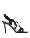 Isabel Marant Toe Strap Sandals In Black