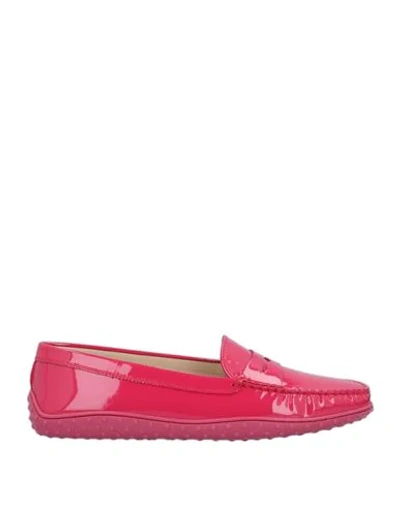 Tod's Loafers In Pink