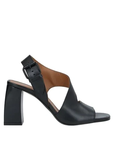 Joseph Sandals In Black