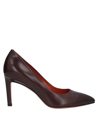 Santoni Pumps In Cocoa