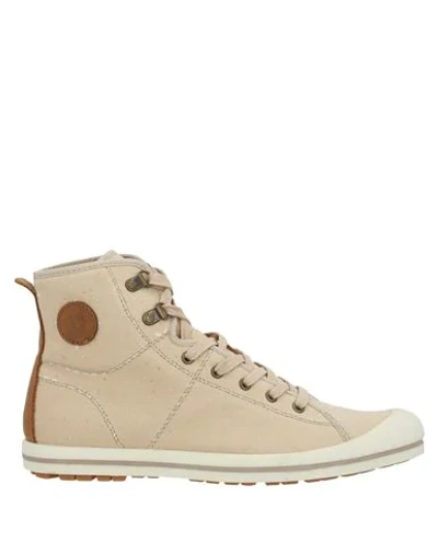 Aigle Sneakers In Beige