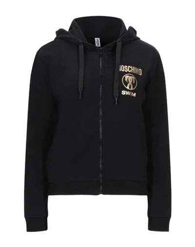 Moschino Sweatshirts In Black