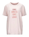 Onedress Onelove T-shirts In Pink