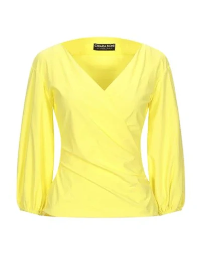 Chiara Boni La Petite Robe T-shirts In Yellow
