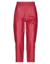 Pinko Cropped Pants In Red