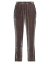 Kiltie Pants In Dark Brown