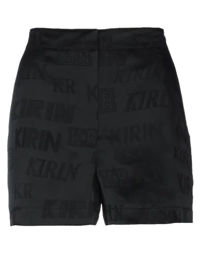 Kirin Peggy Gou Woman Shorts & Bermuda Shorts Black Size 6 Acetate, Viscose