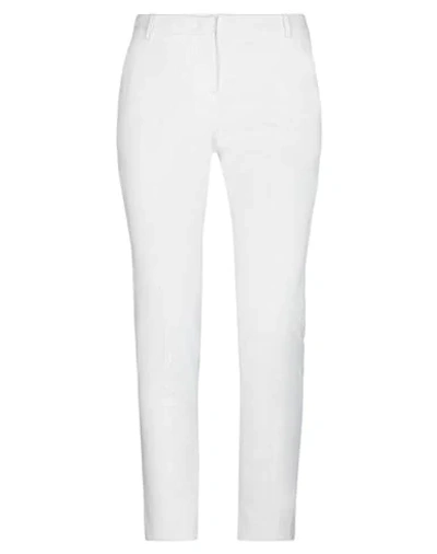 Kiltie Pants In White